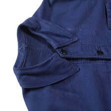 Load image into Gallery viewer, 1940's ~ FRENCH BLUE MOLESKIN WORK JACKET (LARGE) MINT CONDITION
