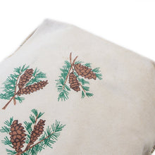 Load image into Gallery viewer, 1980's "LLBEAN" LEATHER HANDLE PRINTED TOTE