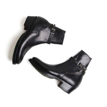 画像をギャラリービューアに読み込む, "CLINCH BOOTS & SHOES" JODHPUR BOOTS HORSEBUTT LEATHER