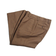 Load image into Gallery viewer, OLD STRIPE WOOL SLACKS (W35)