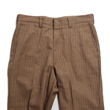 Load image into Gallery viewer, OLD STRIPE WOOL SLACKS (W35)