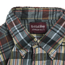 Load image into Gallery viewer, 1960's "RED RAIL SHOP" COTTON CHECK BDSHIRT (LARGE) MINT CONDITION