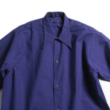 Load image into Gallery viewer, NOS 1930's FRENCH WORK COTTON LINEN SHIRT (MEDIUM)