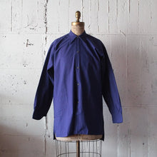 Load image into Gallery viewer, NOS 1930's FRENCH WORK COTTON LINEN SHIRT (MEDIUM)