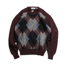 画像をギャラリービューアに読み込む, N.O.S " SHETLAND WOOL SWEATER (LARGE)