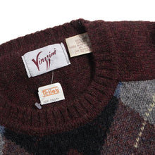 画像をギャラリービューアに読み込む, N.O.S " SHETLAND WOOL SWEATER (LARGE)