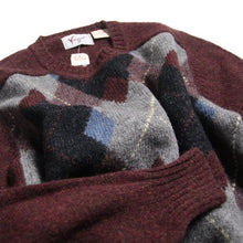 画像をギャラリービューアに読み込む, N.O.S " SHETLAND WOOL SWEATER (LARGE)