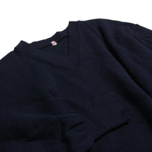 画像をギャラリービューアに読み込む, N.O.S SWEDISH MILITARY V NECK SWEATER