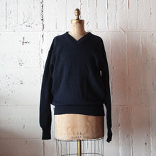 画像をギャラリービューアに読み込む, N.O.S SWEDISH MILITARY V NECK SWEATER