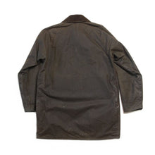 Load image into Gallery viewer, ~ 1990's "BARBOUR" MOORLAND WAXED COTTON COAT (38)