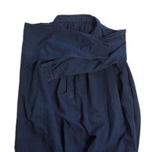 Load image into Gallery viewer, ANTIQUE FRENCH INDIGO COTTON LINEN SMOCK (UNISEX)