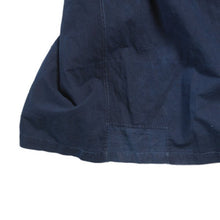 Load image into Gallery viewer, ANTIQUE FRENCH INDIGO COTTON LINEN SMOCK (UNISEX)