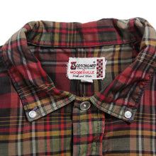 Load image into Gallery viewer, 1960's "SCOTCHGARD" COTTON CHECK PULLOVER BDSHIRT (LARGE)