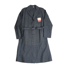 Load image into Gallery viewer, NOS 1950's FRENCH SALT & PEPPER CHAMBRAY WORK COAT (MEDIUM)