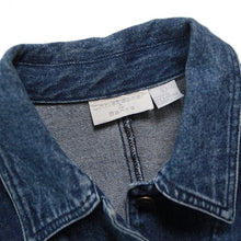 Load image into Gallery viewer, OLD UNISEX DENIM LONG COAT (LARGE)