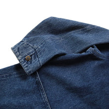 Load image into Gallery viewer, OLD UNISEX DENIM LONG COAT (LARGE)