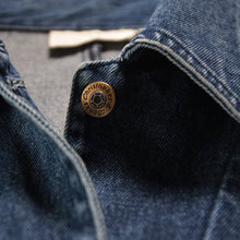 Load image into Gallery viewer, OLD UNISEX DENIM LONG COAT (LARGE)