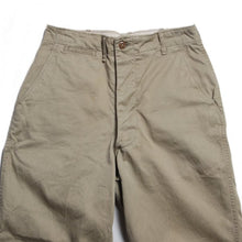 Load image into Gallery viewer, 1940's ~ "USARMY" DOUBLE STITCH CHINO TROUSER (W31)