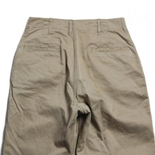 Load image into Gallery viewer, 1940's ~ "USARMY" DOUBLE STITCH CHINO TROUSER (W31)
