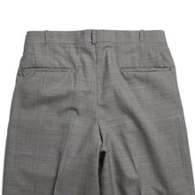 Load image into Gallery viewer, OLD GLEN CHECK TWO TUCK SLACKS (W32)