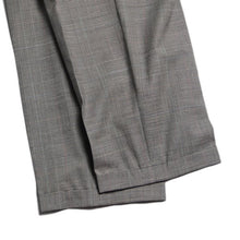 Load image into Gallery viewer, OLD GLEN CHECK TWO TUCK SLACKS (W32)