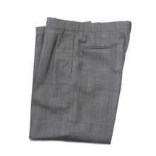 Load image into Gallery viewer, OLD GLEN CHECK TWO TUCK SLACKS (W32)