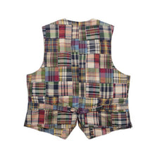Load image into Gallery viewer, "RALPH LAUREN" INDIA MADRAS PATCHWORK VEST (LARGE)