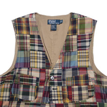 Load image into Gallery viewer, "RALPH LAUREN" INDIA MADRAS PATCHWORK VEST (LARGE)