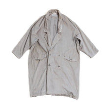 Load image into Gallery viewer, 1990's "MARITHE FRANCOIS GIRBAUD" DOUBLE BREASTED CORDS COAT (UNISEX)