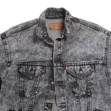 Load image into Gallery viewer, OLD "LEVI'S" BLACK DENIM OVER JACKET (X-LARGE)