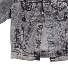 Load image into Gallery viewer, OLD "LEVI'S" BLACK DENIM OVER JACKET (X-LARGE)