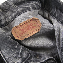 Load image into Gallery viewer, OLD "LEVI'S" BLACK DENIM OVER JACKET (X-LARGE)