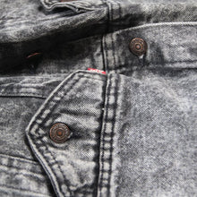 Load image into Gallery viewer, OLD "LEVI'S" BLACK DENIM OVER JACKET (X-LARGE)