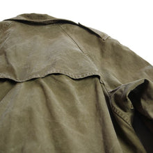 Load image into Gallery viewer, 1940's FRENCH ARMY M-38 MOTOR CYCLE COAT (MEDIUM)