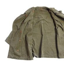 Load image into Gallery viewer, 1940's FRENCH ARMY M-38 MOTOR CYCLE COAT (MEDIUM)