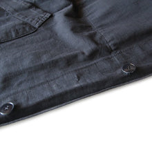 画像をギャラリービューアに読み込む, 〜1940's INDIGO COTTON FRENCH WORK COAT (MEDIUM)