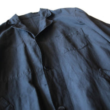 画像をギャラリービューアに読み込む, 〜1940's INDIGO COTTON FRENCH WORK COAT (MEDIUM)