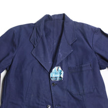 Load image into Gallery viewer, NOS "LE VETEMENT DE FORCE" COTTON TWILL FRENCH WORK JACKET (LARGE)