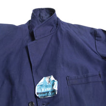 Load image into Gallery viewer, NOS "LE VETEMENT DE FORCE" COTTON TWILL FRENCH WORK JACKET (LARGE)