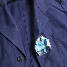 Load image into Gallery viewer, NOS "LE VETEMENT DE FORCE" COTTON TWILL FRENCH WORK JACKET (LARGE)