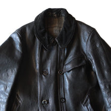 Load image into Gallery viewer, 1930's FRENCH CORBUSIER LEATHER JACKET (MEDIUM)
