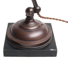 画像をギャラリービューアに読み込む, ANTIQUE COPPER BRASS ADJUSTABLE INDUSTRIAL DESK LAMP