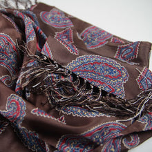 Load image into Gallery viewer, 1960's PAISLEY FRINGE STOLE
