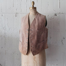 Load image into Gallery viewer, ~ 1940's FRENCH WORK CORD'S VEST (LARGE) MINT CONDITION
