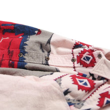 Load image into Gallery viewer, 1980's "RALPH LAUREN" MADE IN USA NATIVE FLANNEL SHIRT (LARGE)