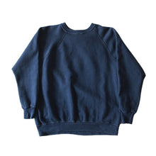 画像をギャラリービューアに読み込む, 1970's COLOR FLOCKY PRINTED COTTON SWEAT SHIRT (MEDIUM)