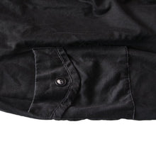 画像をギャラリービューアに読み込む, 1940's FRENCH BLACK MOLESKIN WORK COAT (UNISEX)