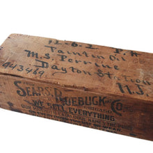 Load image into Gallery viewer, "SEARS ROEBUCK & CO.INC" VINTAGE WOOD BOX