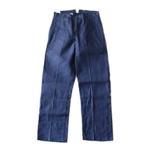 Load image into Gallery viewer, NOS 1940's FRENCH WORK TROUSER WITH BUCKLE BACK (W32)