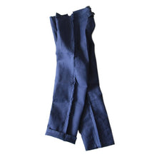 Load image into Gallery viewer, NOS 1940's FRENCH WORK TROUSER WITH BUCKLE BACK (W32)